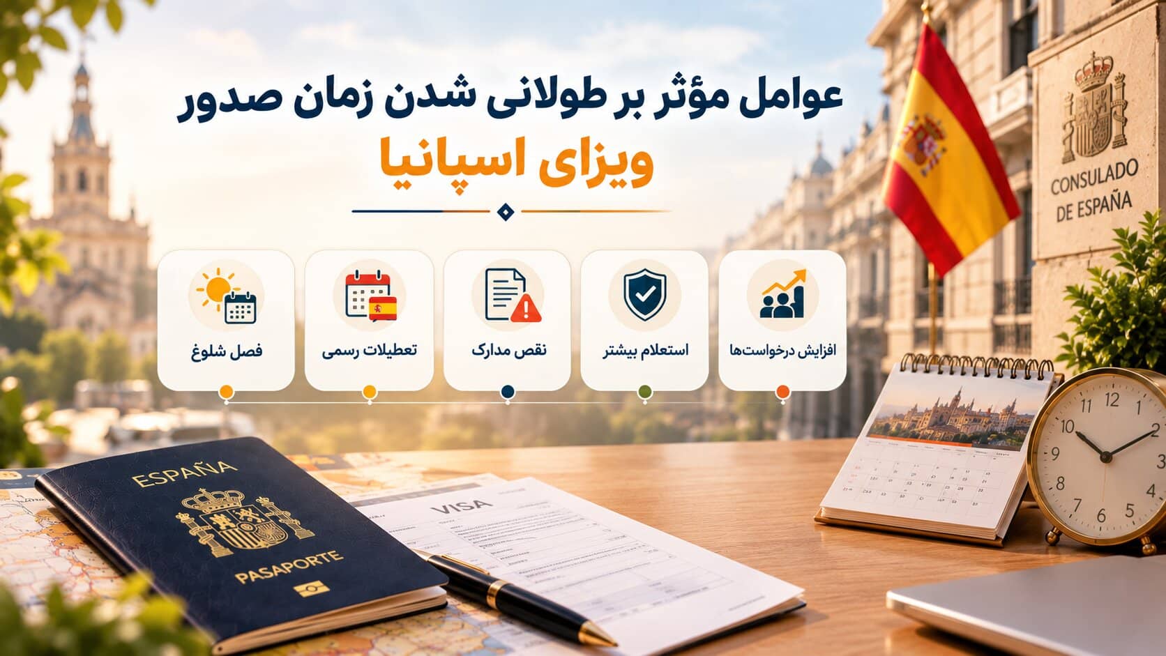 عواملی که زمان صدور را طولانیتر میکنند